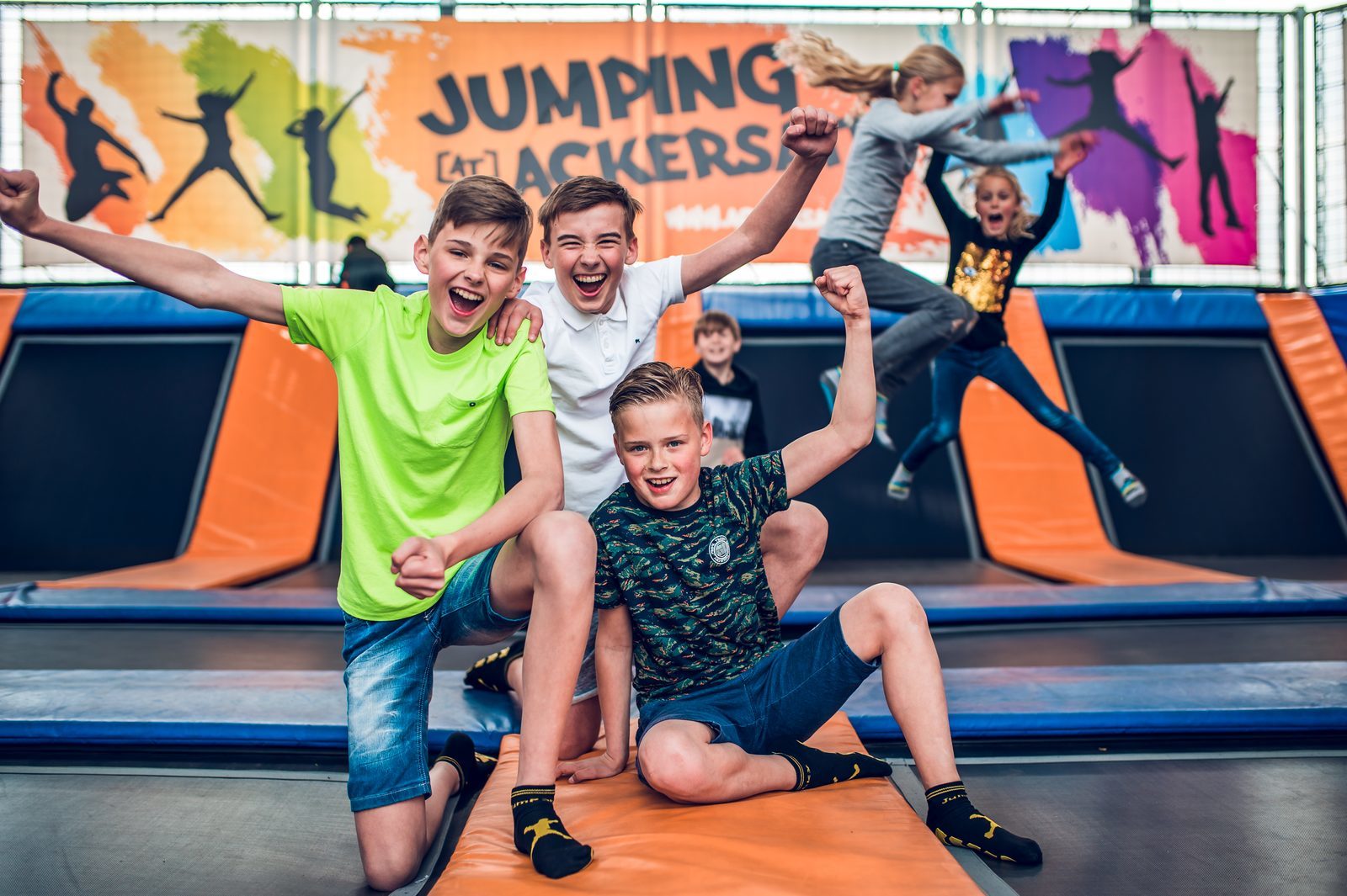 Vakantiepark Ackersate - trampoline park